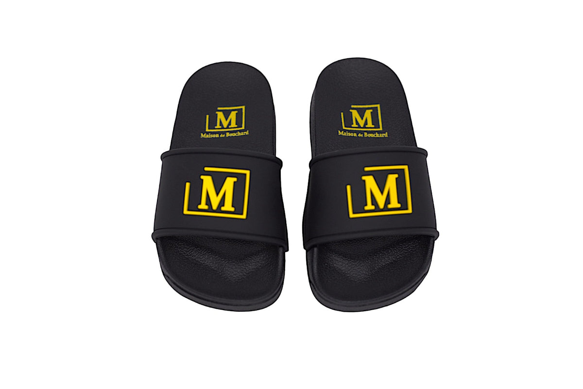 MDB Brand Kids M Logo Pool Slides