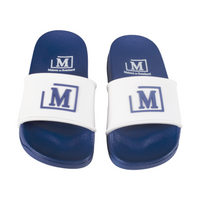 MDB Brand Kids M Logo Pool Slides