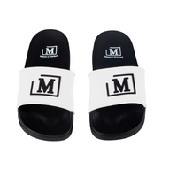 MDB Brand Kids M Logo Pool Slides