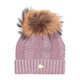 MDB Couture Women's Cable Knit Beanie - Soft Color