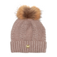 MDB Couture Women's Cable Knit Beanie - Soft Color