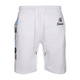 MDB Couture Men's Summer Chenille Logo Short - White