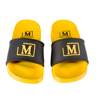 MDB Brand Kids M Logo Pool Slides