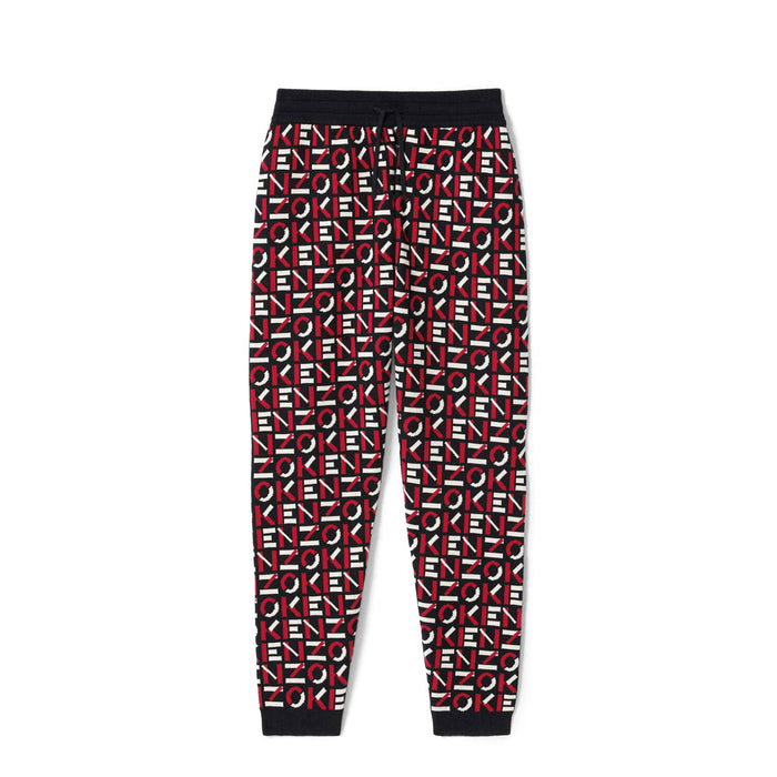 Kenzo Men's Sport Monogram Jacquard Knit Joggers