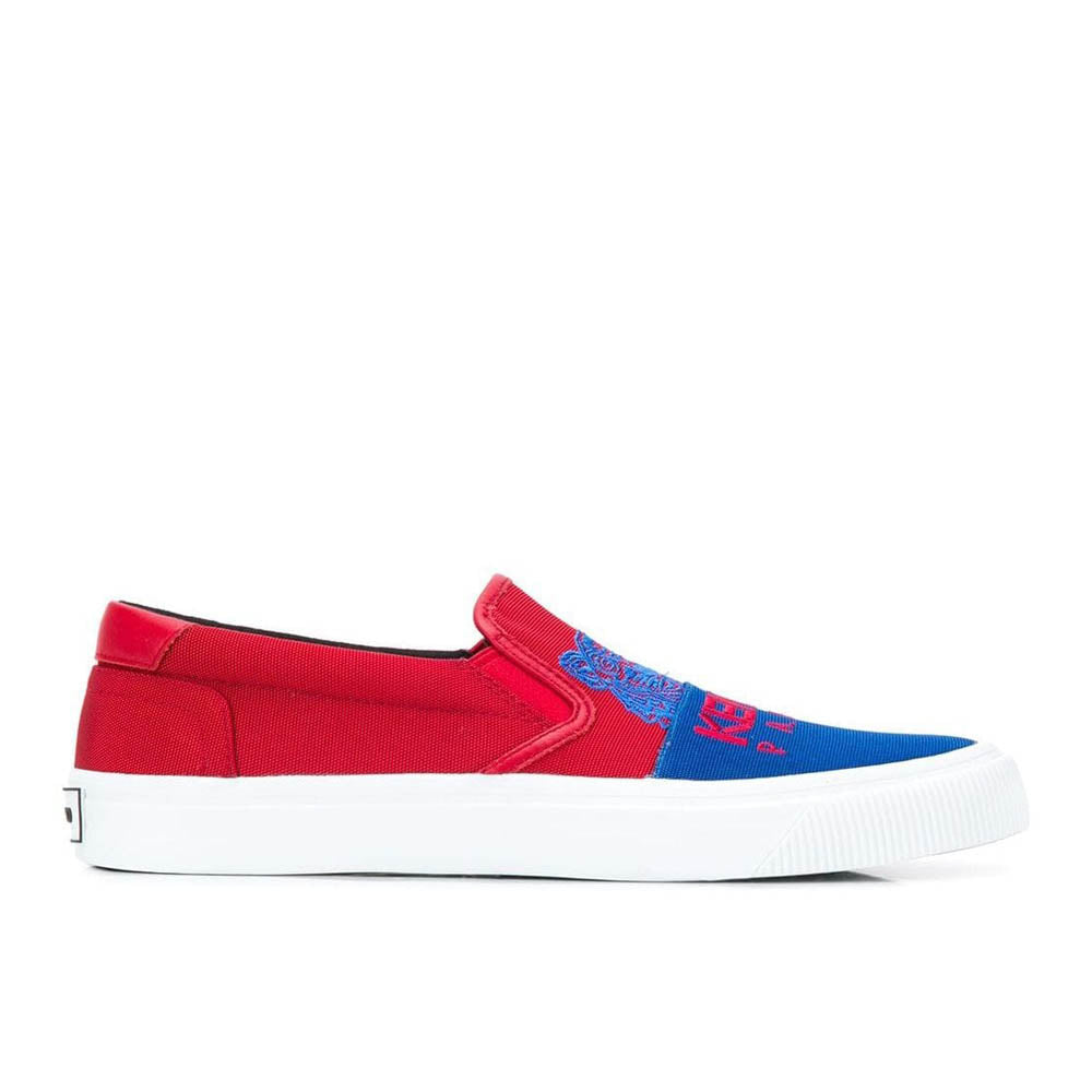 Kenzo Men's Embroidered K-Skate Tiger Slip-On Sneakers