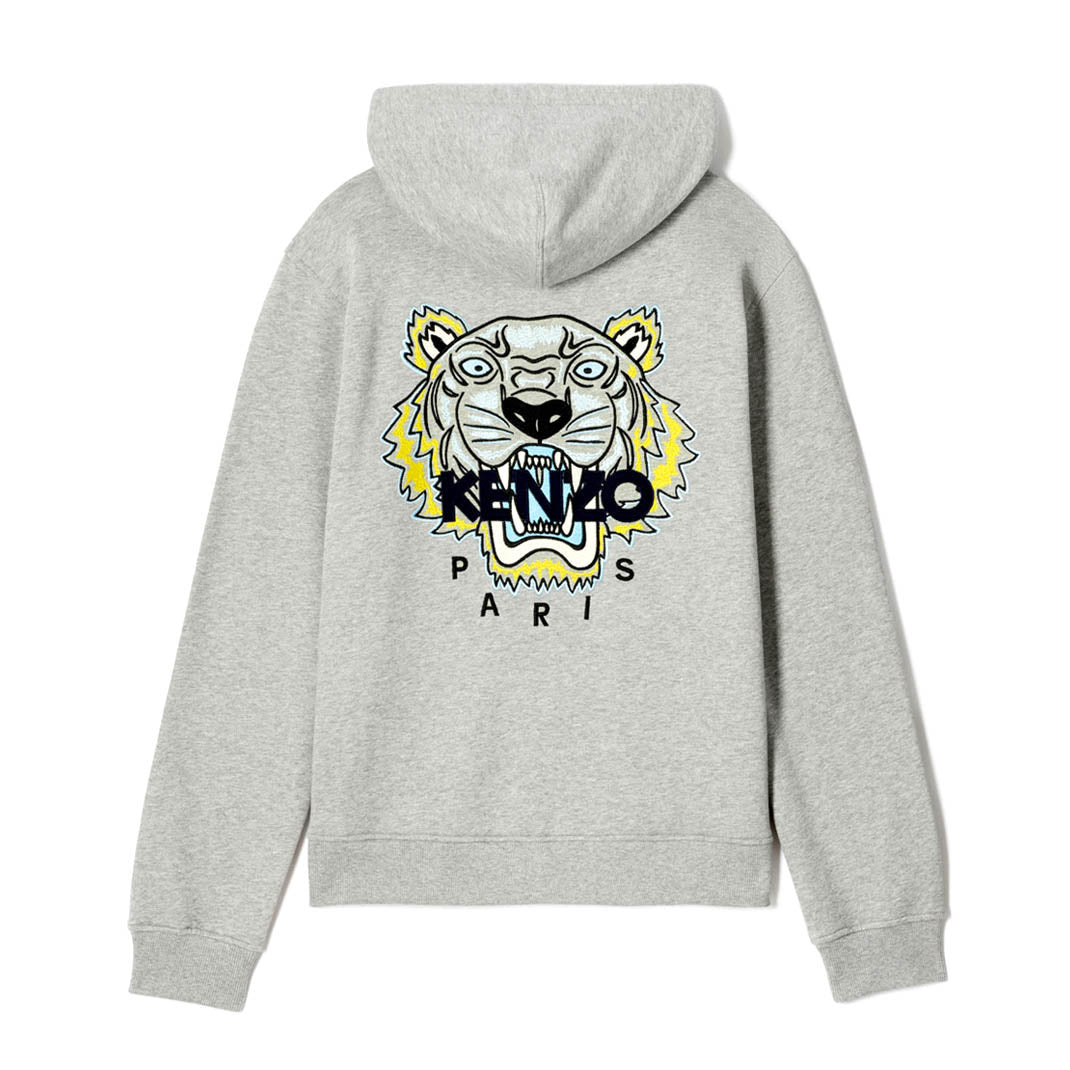 Kenzo Men's Tiger Zipped Hoody Sweatshirt