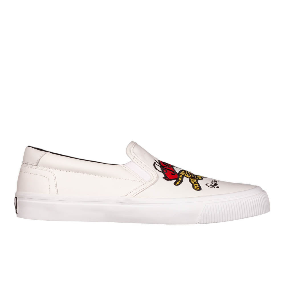 Kenzo K-Skate Jumping Tiger Slip-On Sneakers