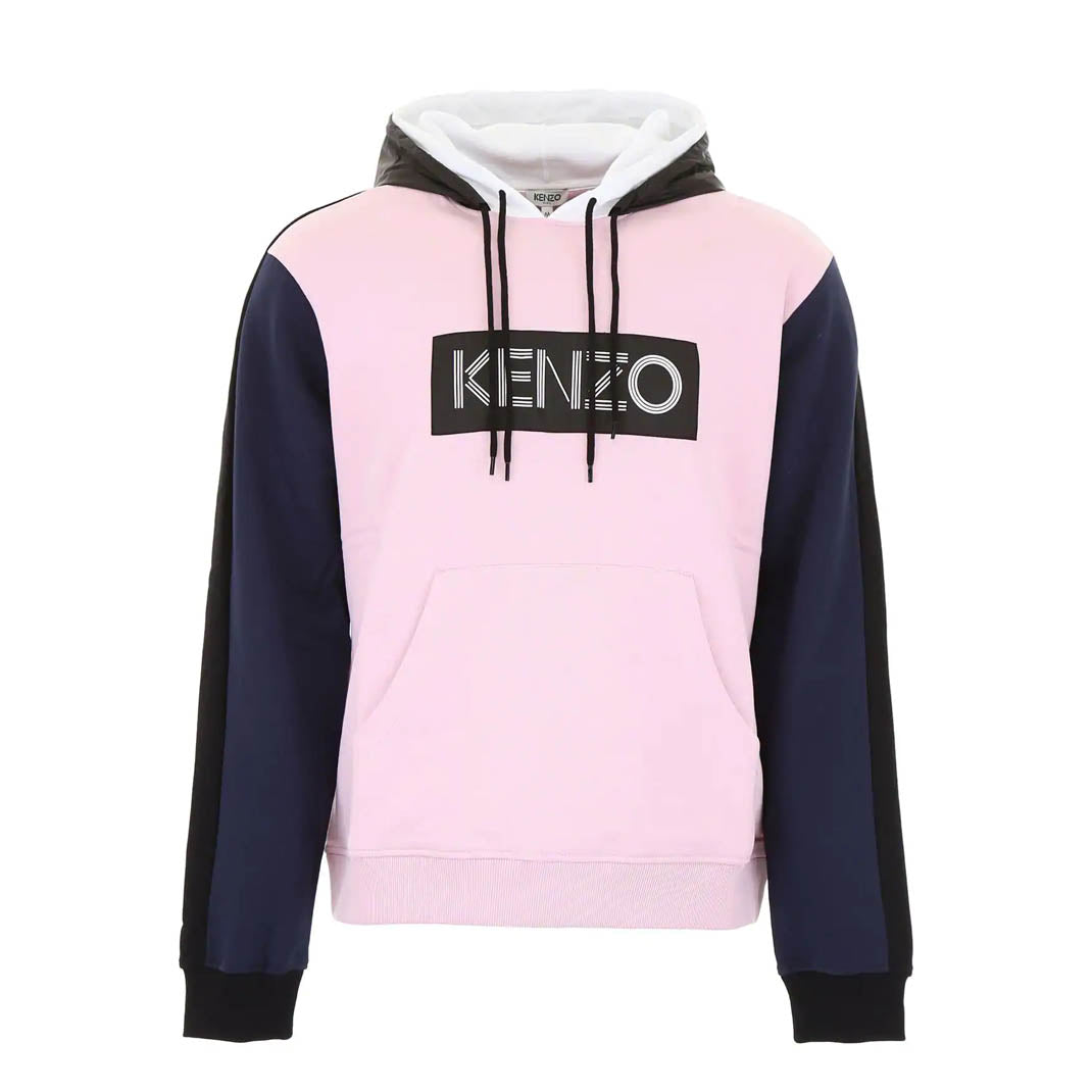 Kenzo Men's Color Block Hoodie Sweatshirt