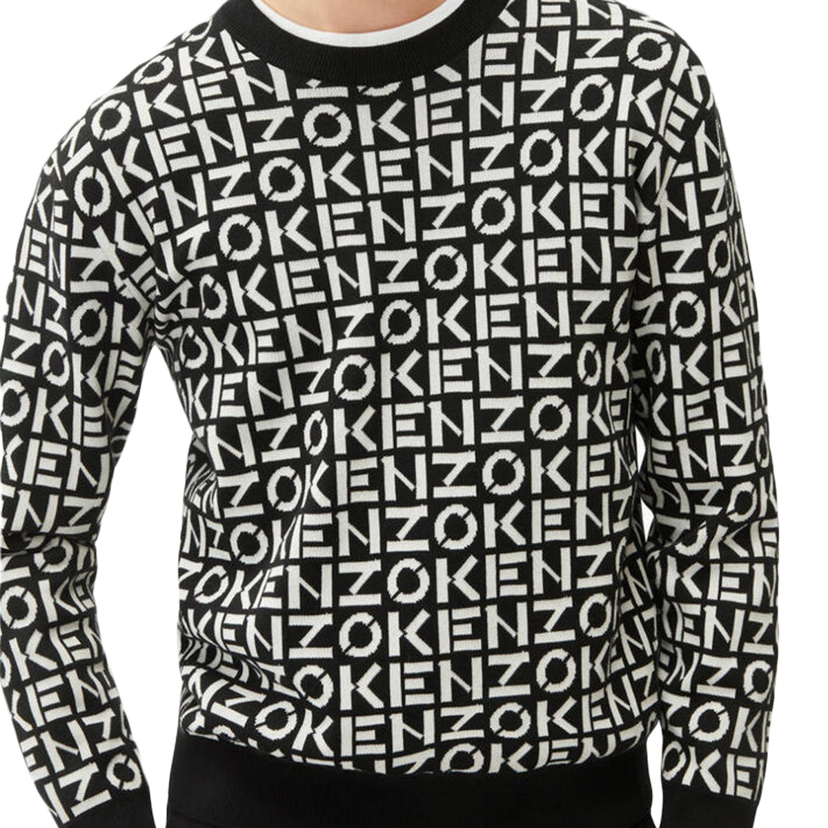 Kenzo Men's Sport Monogram Jumper Sweater