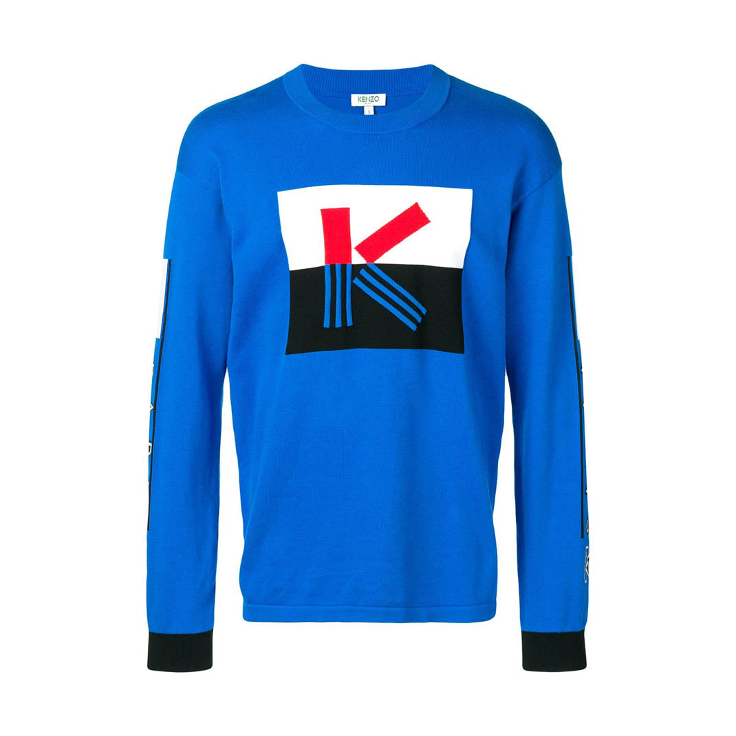 Kenzo Men's Color Block K Sweater