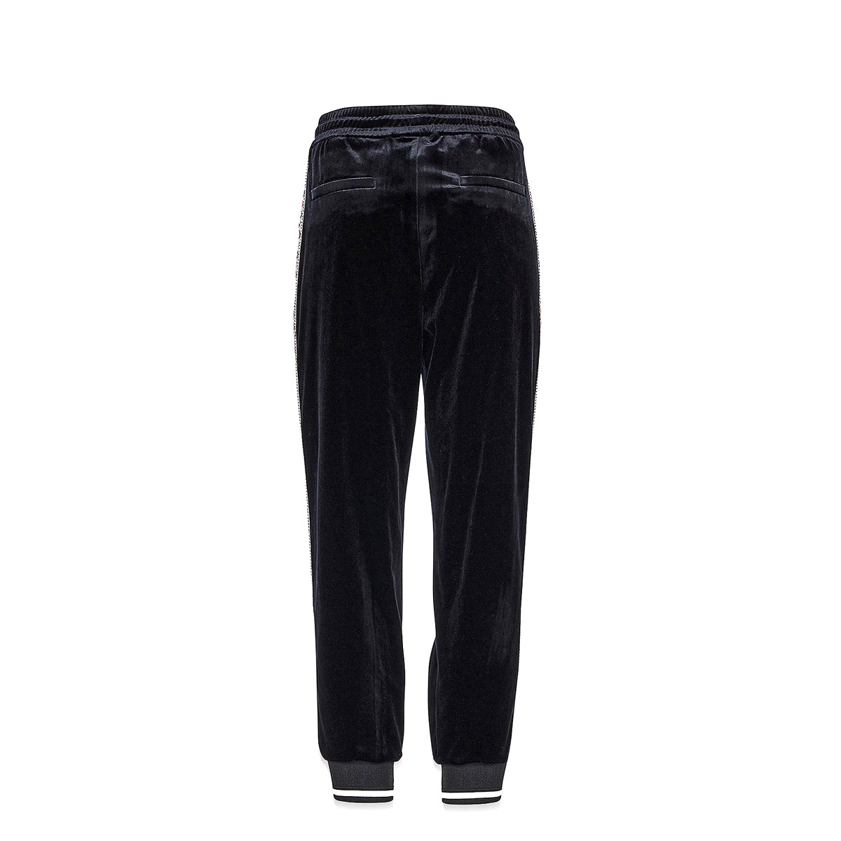 MCM Unisex Geo Laurel Track Pants in Velour Maison de Bouchard