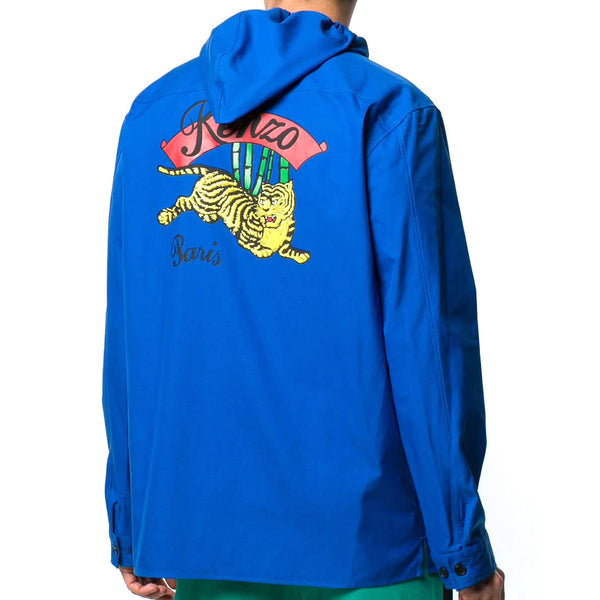 Kenzo Men's Bamboo Tiger Hoodie Shirt