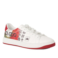 Kenzo Men's Kourt K Logo 'Floral' Sneakers