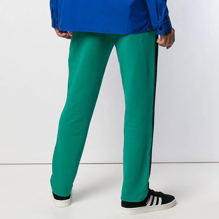 Kenzo Men's Color Paneled Sweatpants in Blue