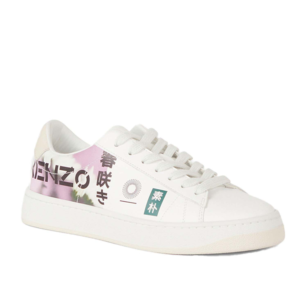 Kenzo Women's Kourt K Logo 'Floral' Sneakers