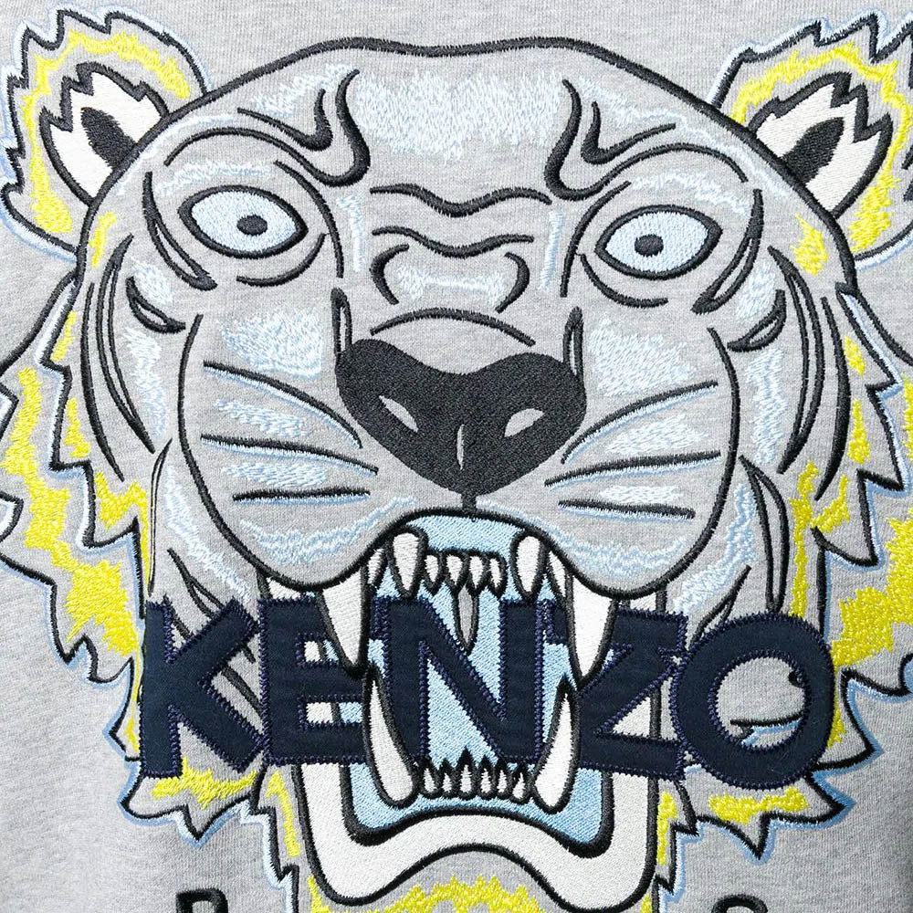 Kenzo Men's Tiger Zipped Hoody Sweatshirt