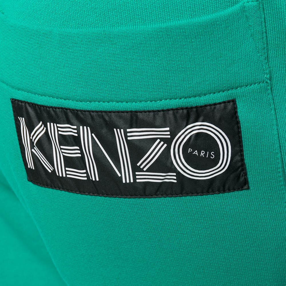 Kenzo Men's Color Paneled Sweatpants in Blue