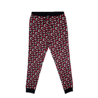 Kenzo Paris Sport Monogram Jacquard Joggers Red