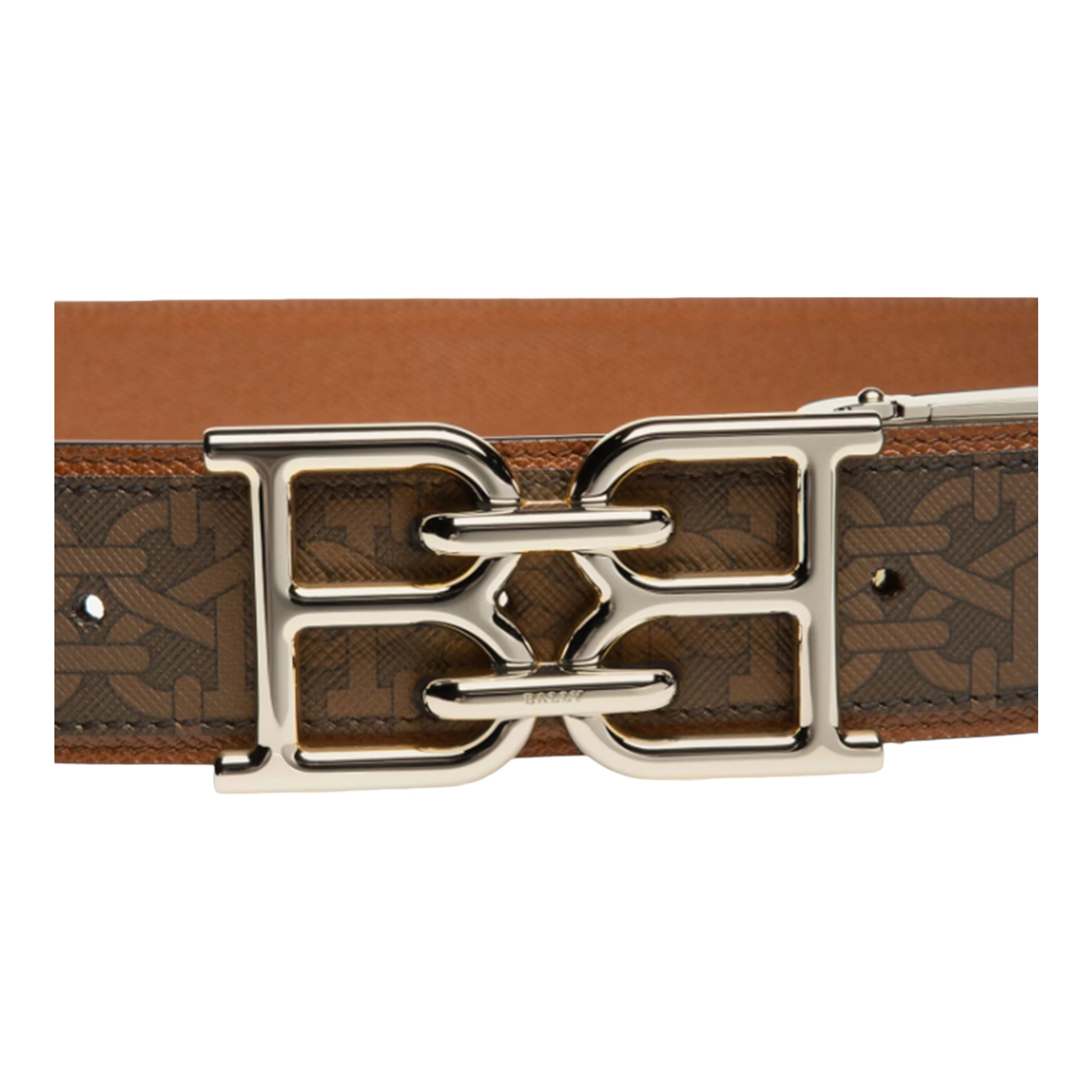 Bally Men's B-Chain 40mm Monogram Belt – Maison dé Bouchard